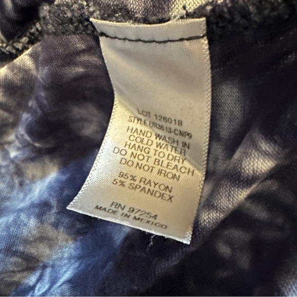 One Clothing tie dye romper, navy/white, M, GUC - Picture 5 of 5